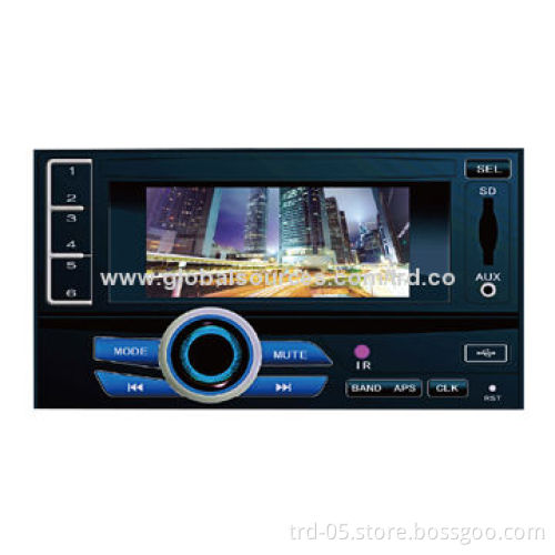 4-inch Deckless Car Video MP5 Player, Front USB, SD/MMC Port